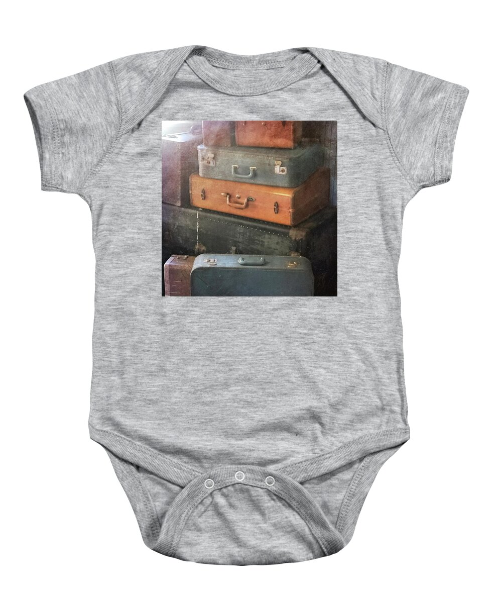  Baby Onesie featuring the photograph Up In the Attic by Jack Wilson