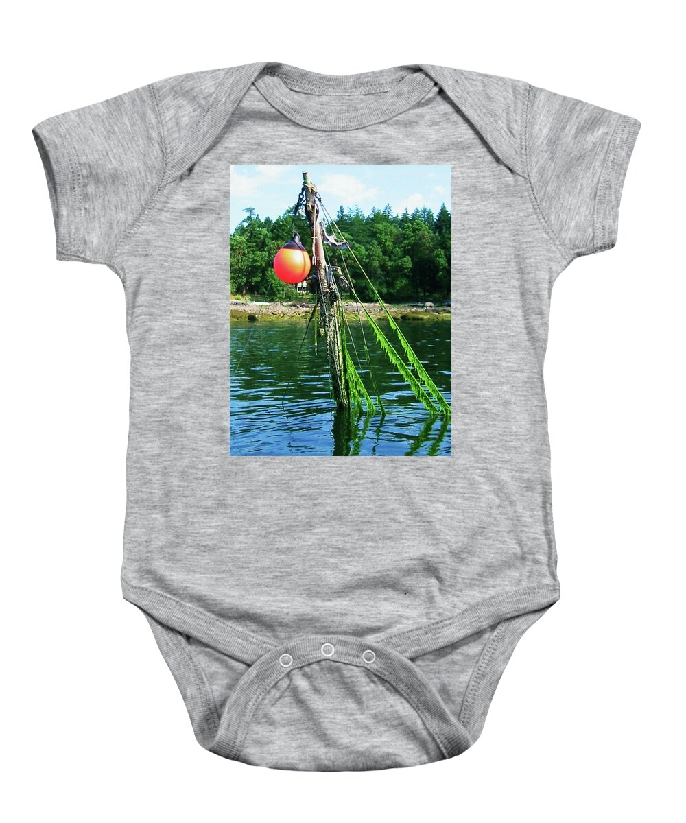 Sunk Baby Onesie featuring the photograph Used boat for sale by Fred Bailey