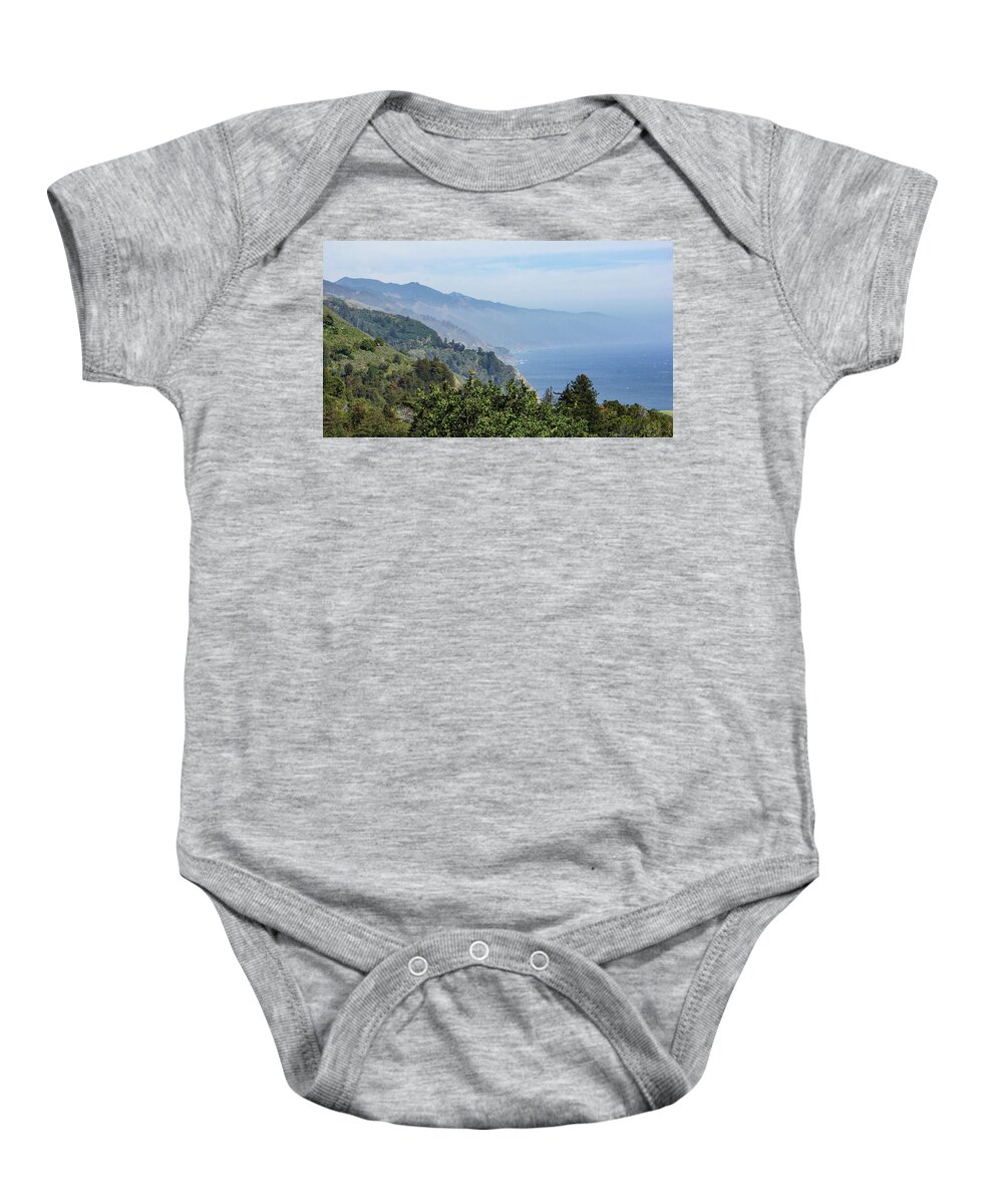 Big Sur Baby Onesie featuring the photograph Big Sur California Coast #2 by Ann Moore