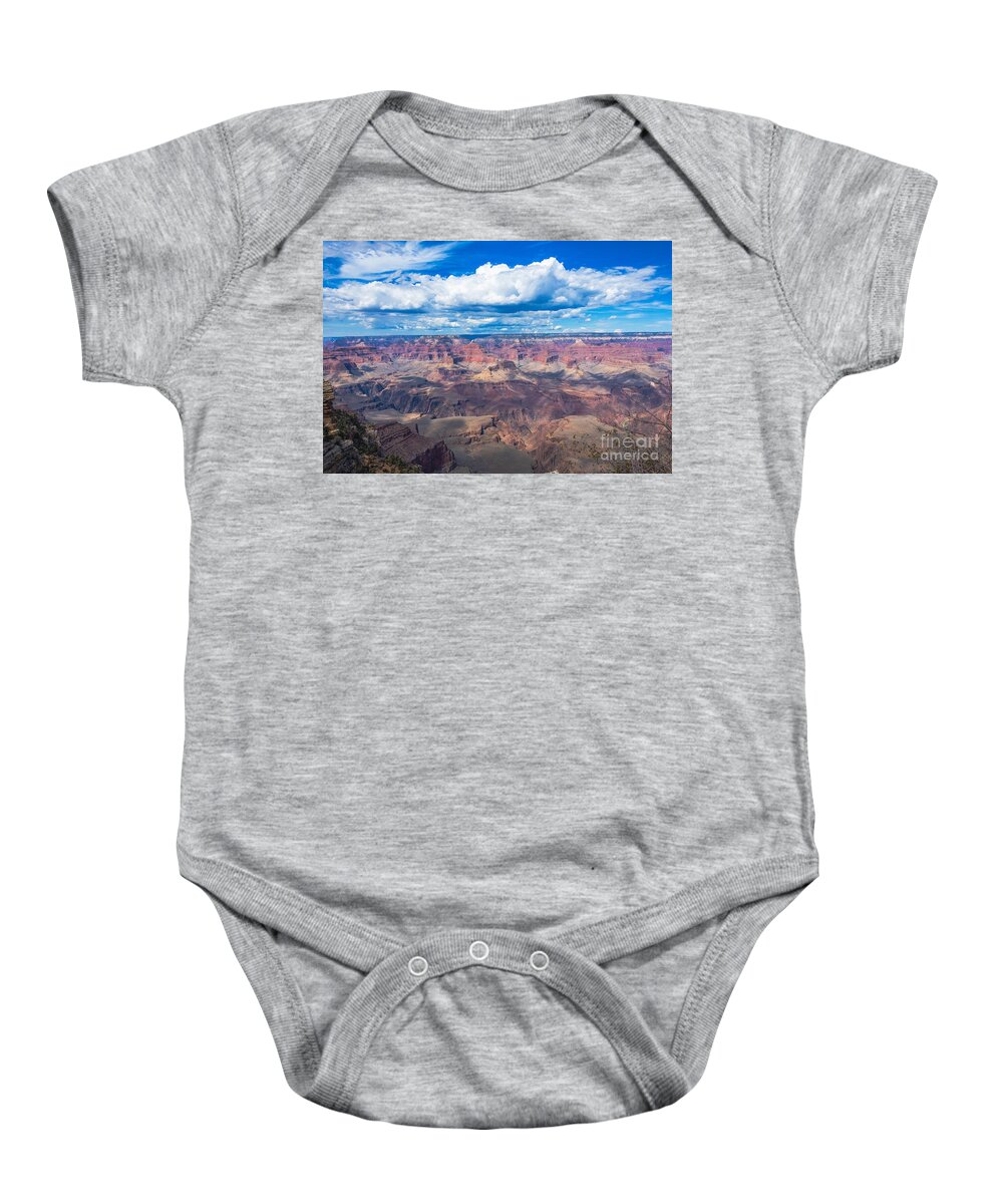 Grand Canyon Baby Onesie featuring the digital art Grand Canyon #1 by Tammy Keyes