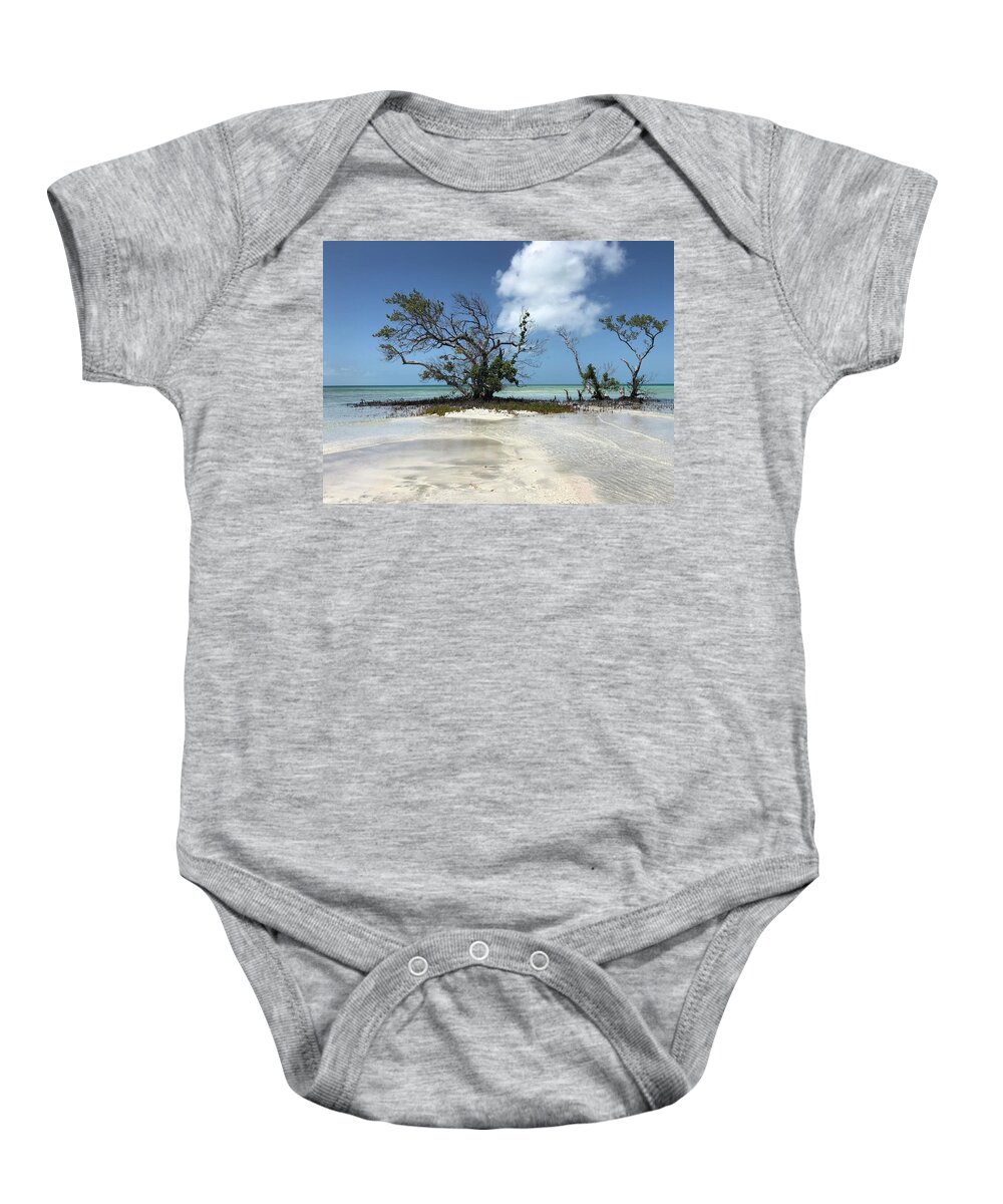 Key West Florida Waters Baby Onesie featuring the photograph Key West Waters #1 by Ashley Turner