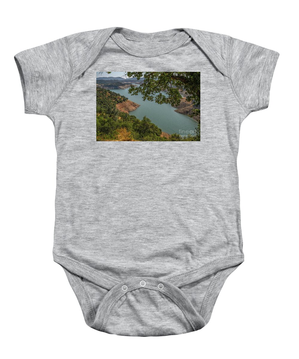 County Baby Onesie featuring the photograph New Melons Lake Stanislaus River Sierra Nevada #1 by Abigail Diane Photography