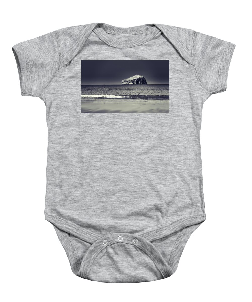 Scotland Baby Onesie featuring the photograph The Bass Rock by Martyn Boyd