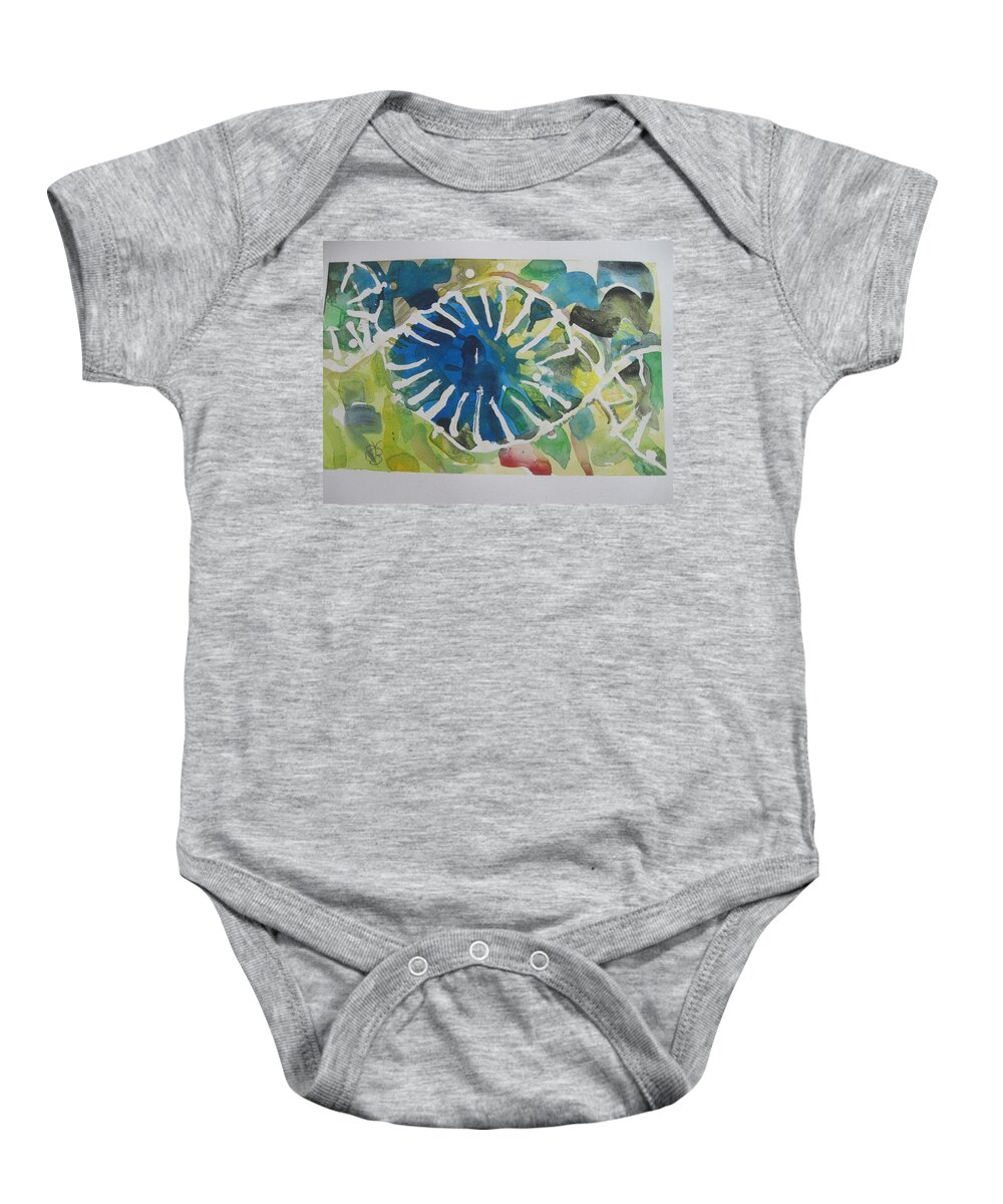  Baby Onesie featuring the drawing 102-1217 by AJ Brown