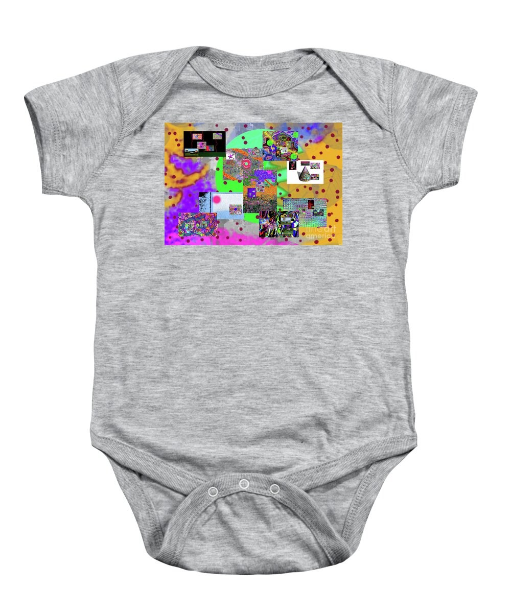 Walter Paul Bebirian: Volord Kingdom Art Collection Grand Gallery Baby Onesie featuring the digital art 12-10-2019b by Walter Paul Bebirian