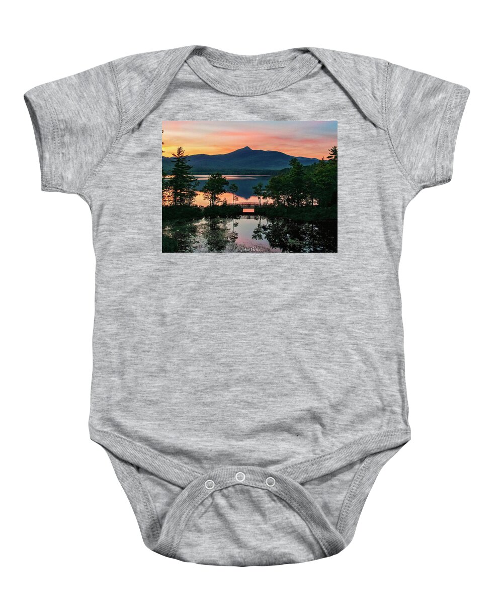  Baby Onesie featuring the photograph Chocorua by John Gisis