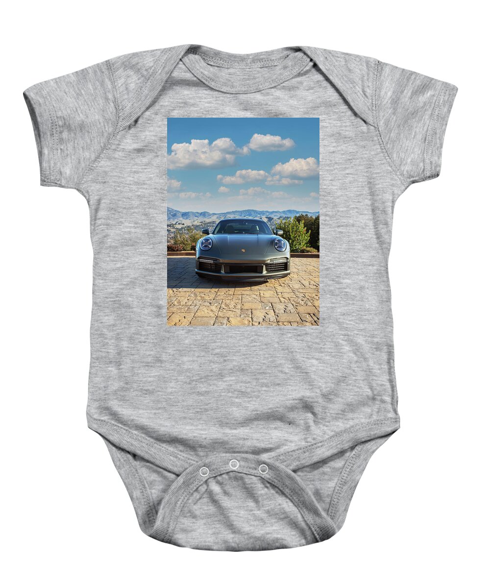 Cars Baby Onesie featuring the photograph #Porsche #911 #Turbo S #Print #36 by ItzKirb Photography
