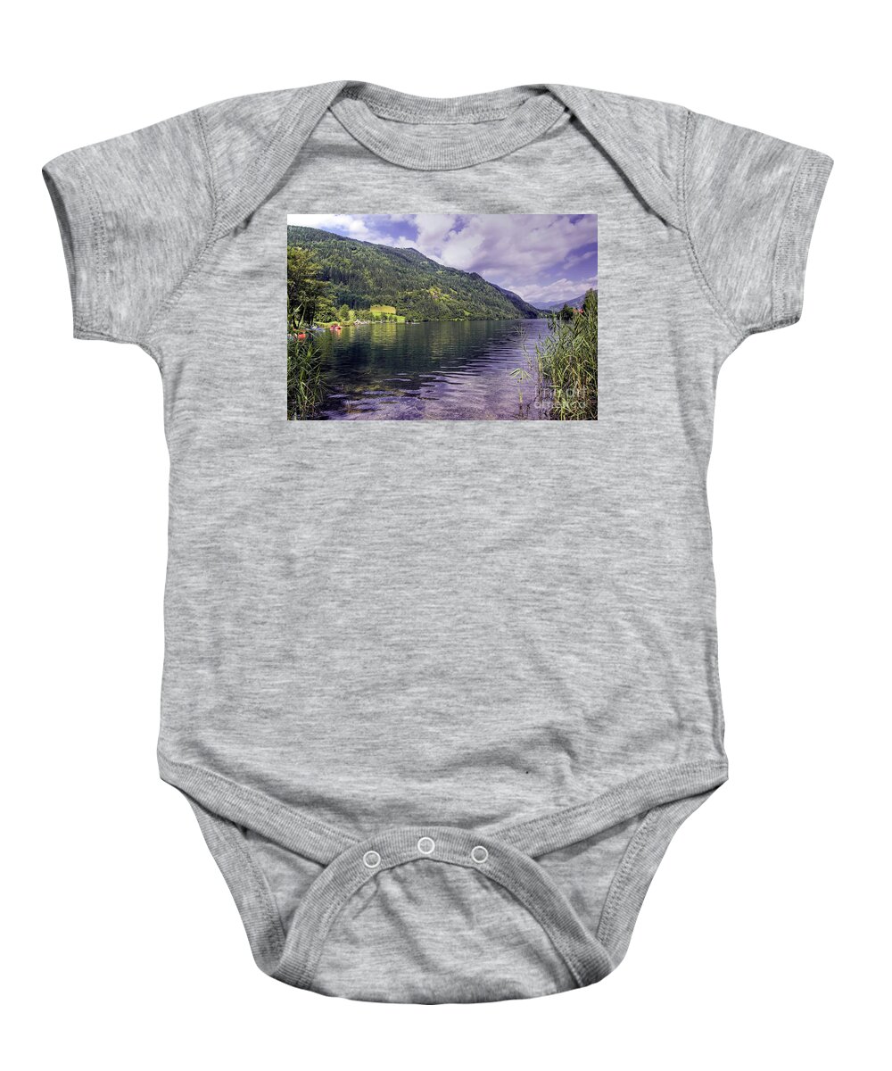 National Park Baby Onesie featuring the photograph Afritzer See - Carinthia - Austria by Paolo Signorini