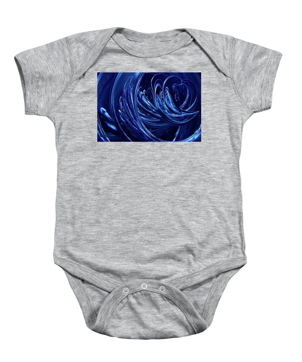 Black And Blue Baby Onesie featuring the photograph Amazing Black And Blue by Neil R Finlay