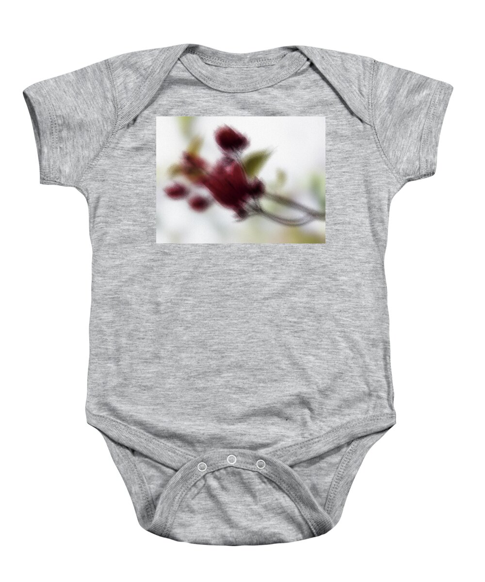 Autumn Red Baby Onesie featuring the photograph Autumn Red by Al Fio Bonina