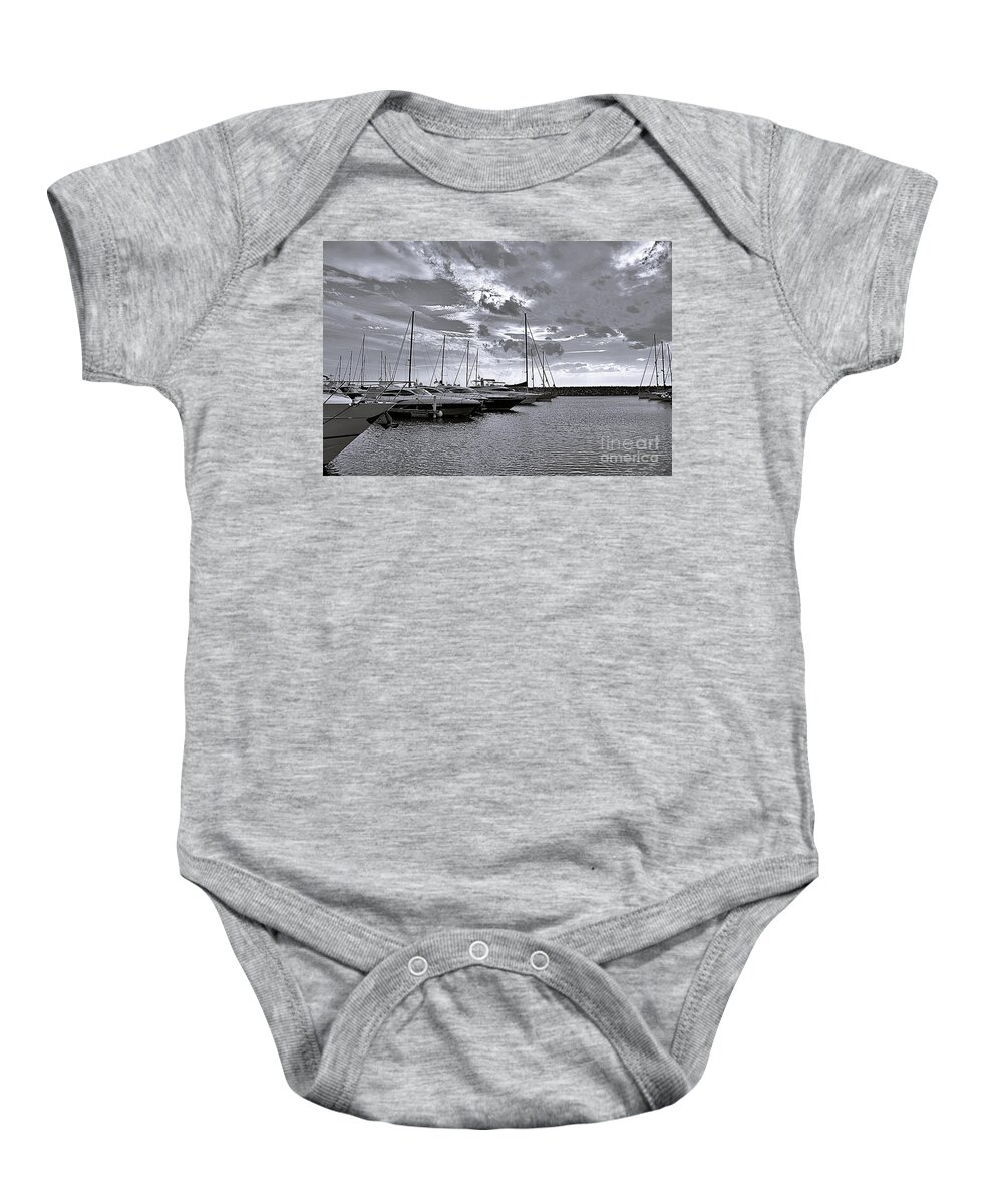 Boat Baby Onesie featuring the photograph Boats 4 by Ramona Matei