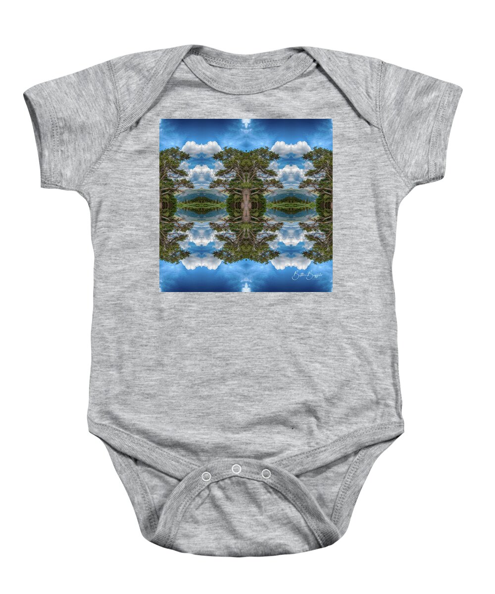 Bristlecone Baby Onesie featuring the photograph Bristlecone Tapestry by Bitter Buffalo Photography