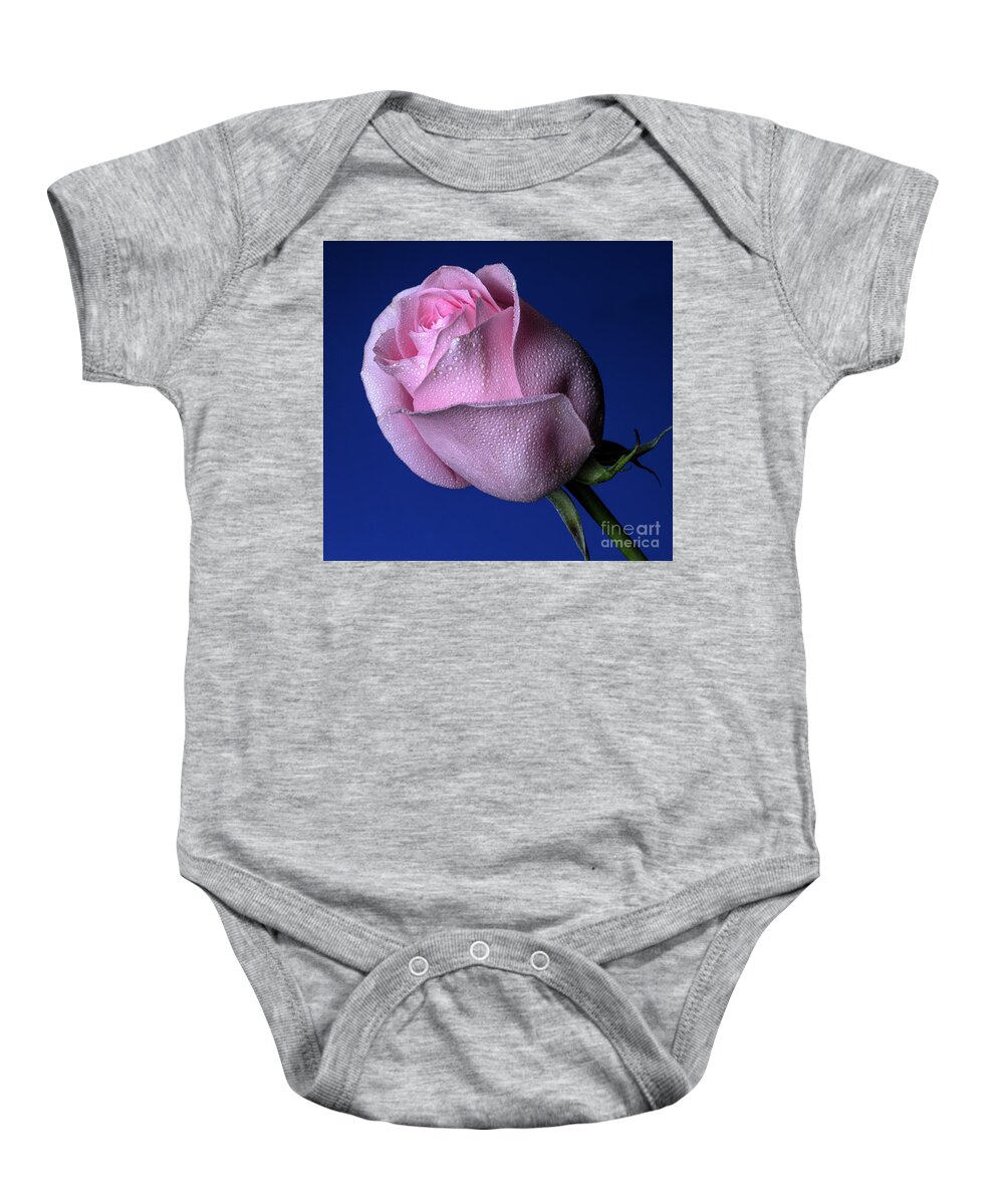 Rose Baby Onesie featuring the photograph Bubbly by Doug Norkum