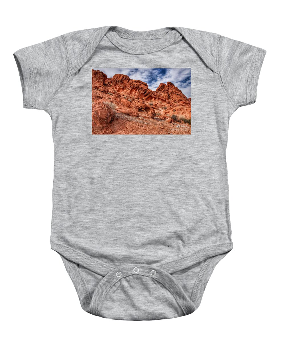  Baby Onesie featuring the photograph By Earthly Design by Rodney Lee Williams