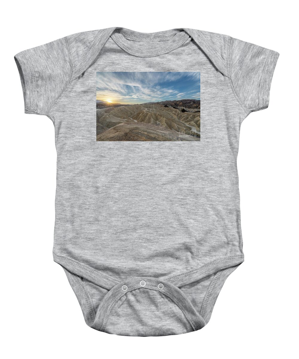 Blue Baby Onesie featuring the photograph Chiseled by Brian Kamprath