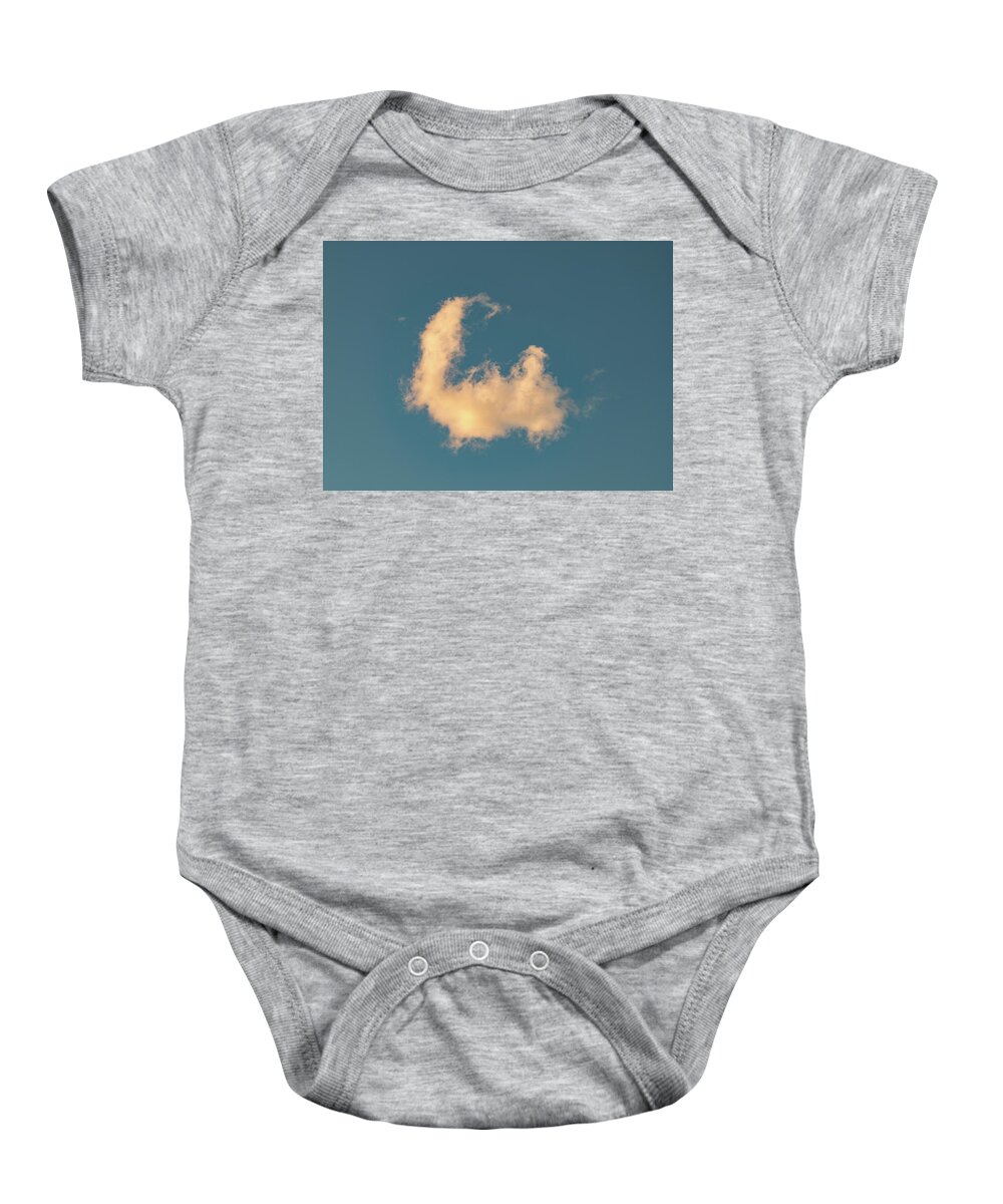Sky Baby Onesie featuring the photograph Cloud by Amelia Pearn
