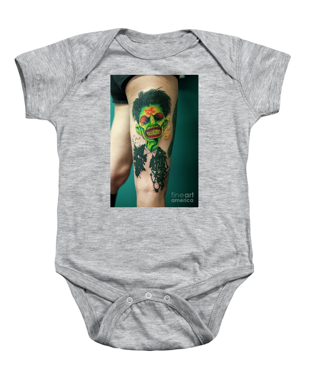 BABY TATTOO ONESIE  Hungry Seal