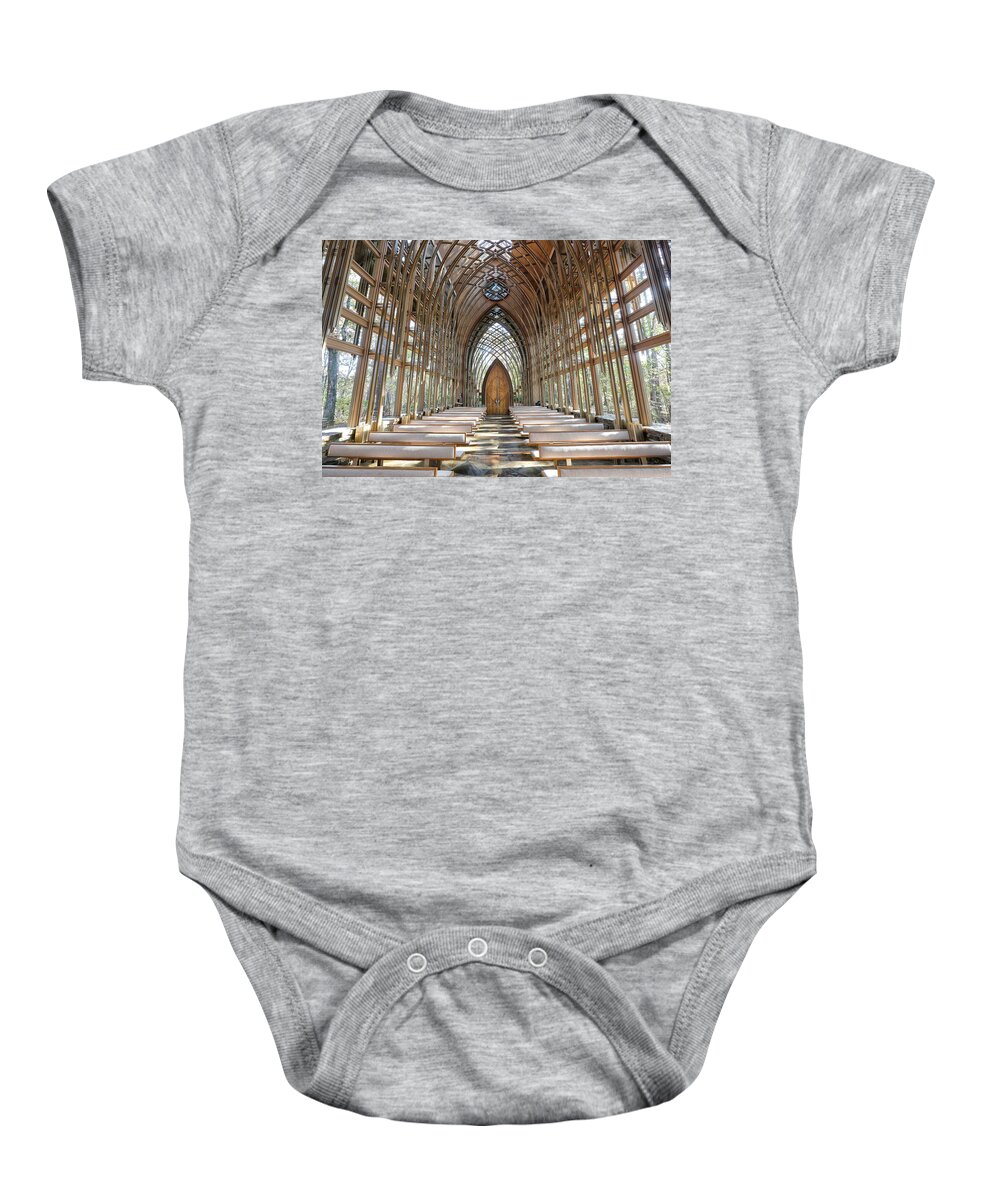  Baby Onesie featuring the photograph Cooper Chapel by William Rainey