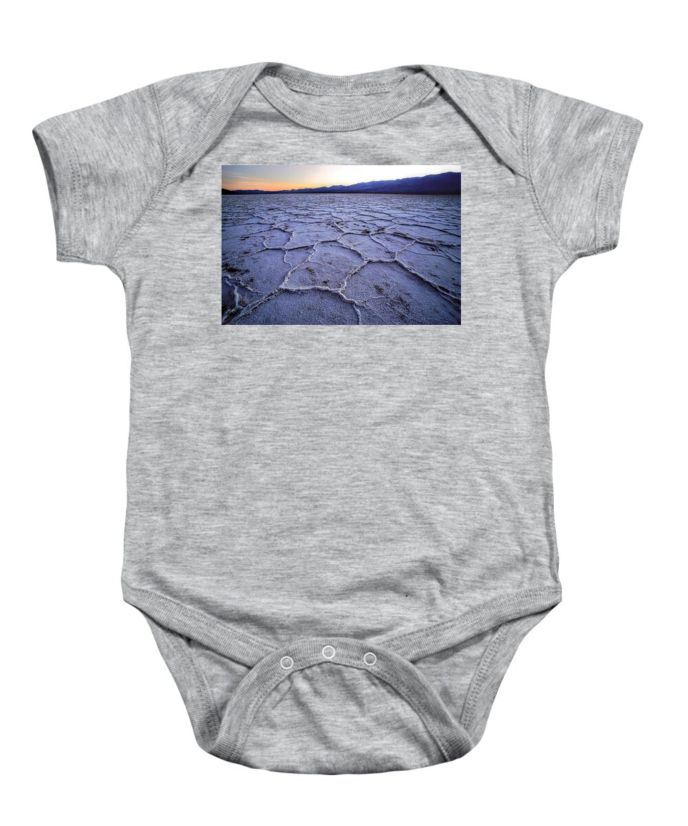 Death Valley Baby Onesie featuring the photograph Death Valley Dreamscape by Brett Harvey