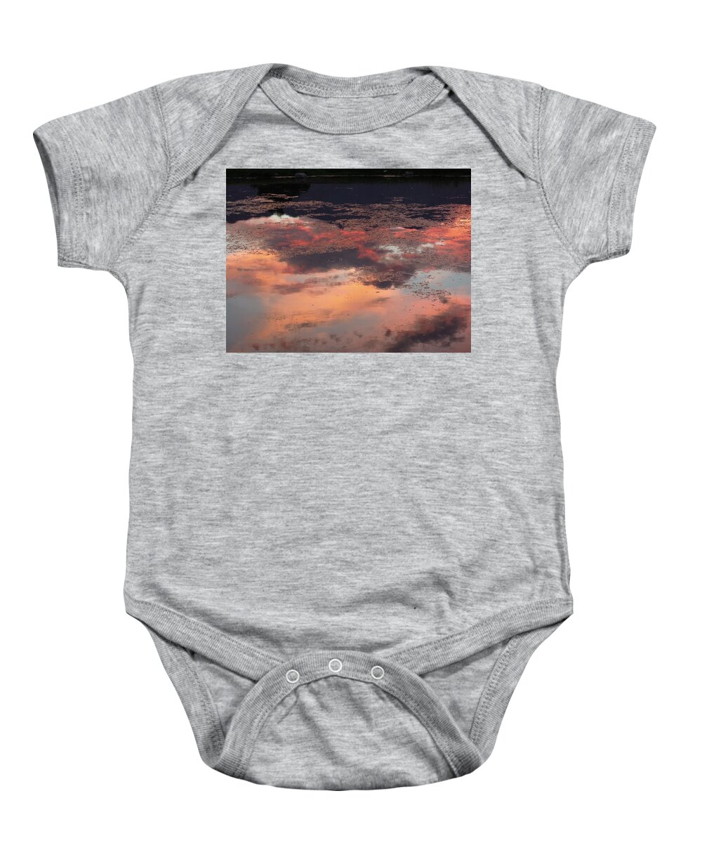 Water Baby Onesie featuring the photograph Deep Reflection, II by Leslie Porter