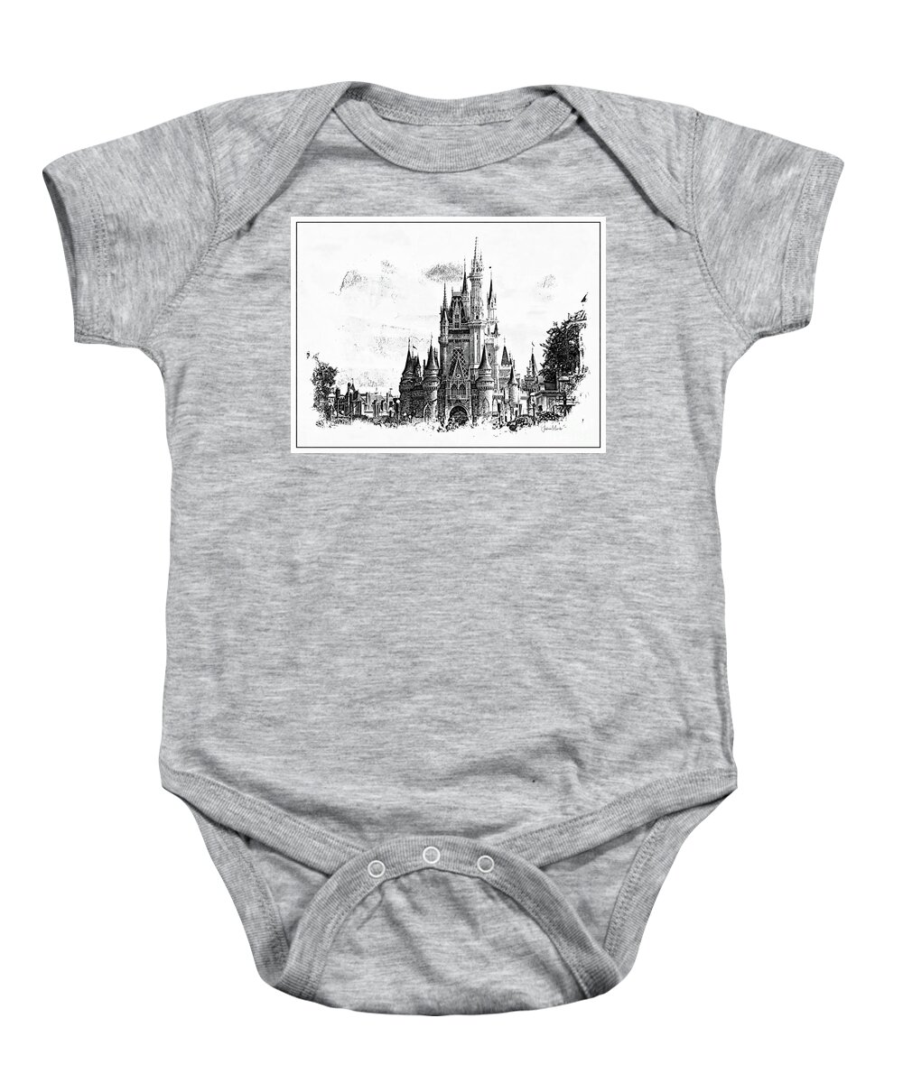 Louisville Baby Onesie featuring the photograph Disney by FineArtRoyal Joshua Mimbs