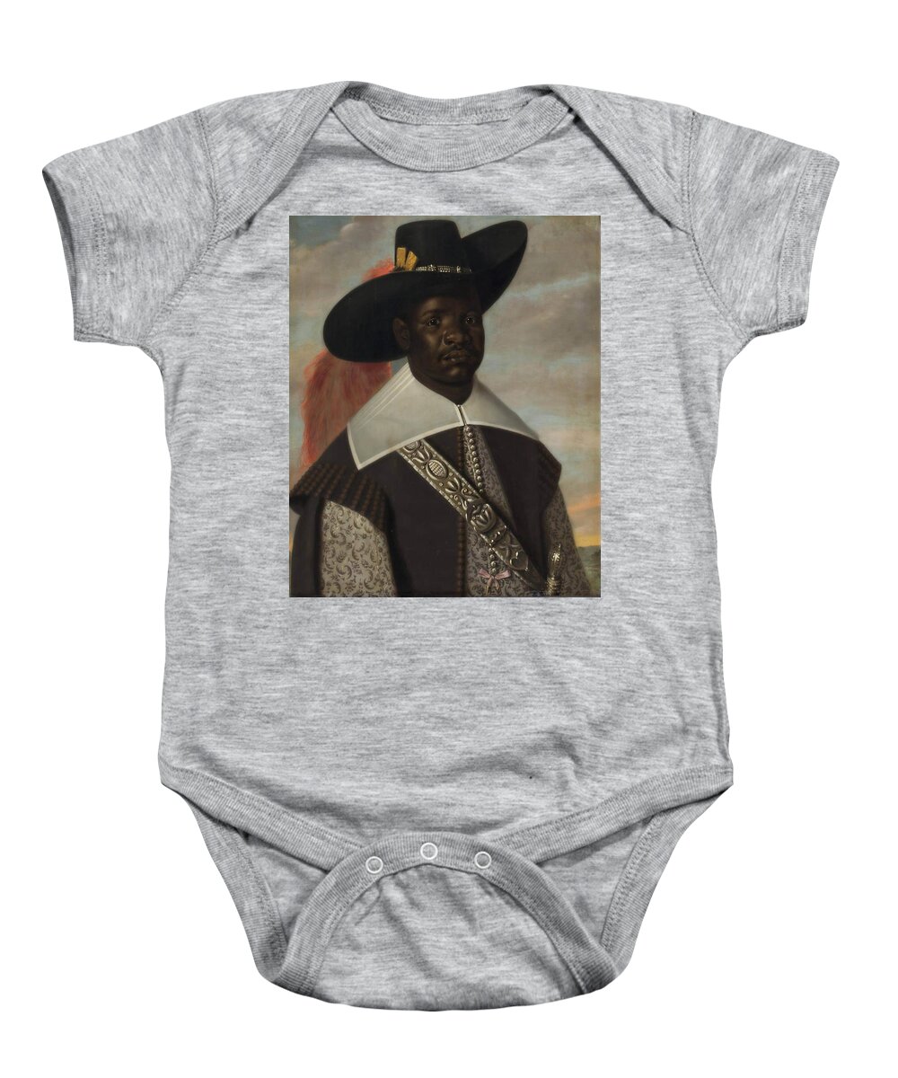 Art History Baby Onesie featuring the painting Don Miguel de Castro, Emissary of Congo by Jaspar Beckx