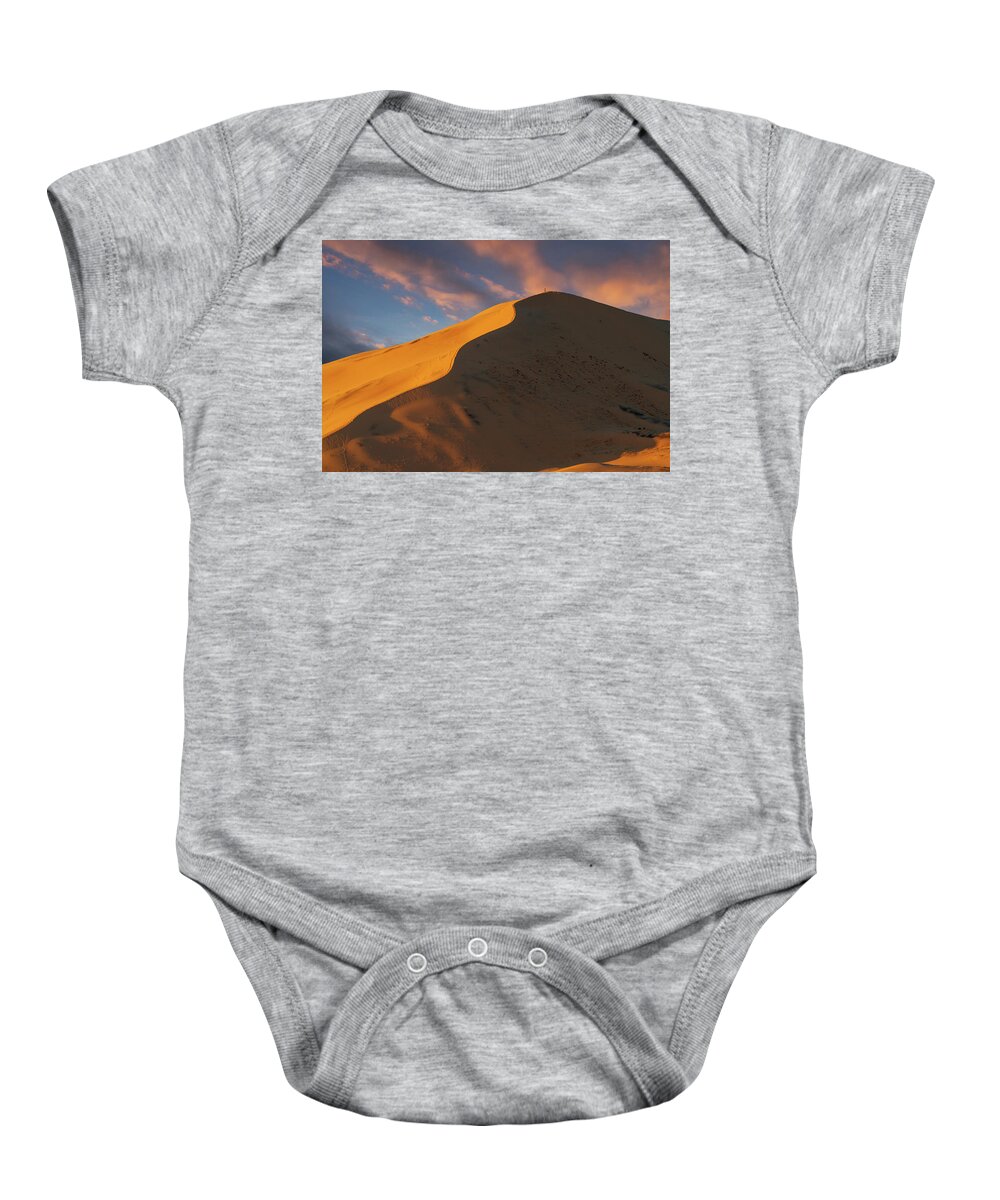 Jean Noren Baby Onesie featuring the photograph Dramatic Skies by Jean Noren