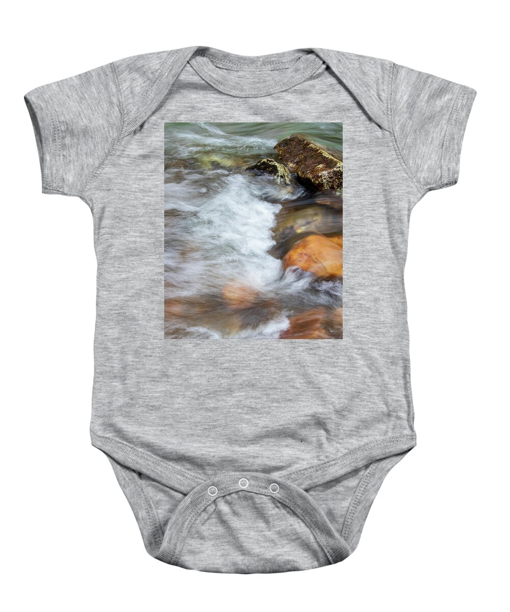 Water Baby Onesie featuring the photograph Dreamy Waters by Cynthia Clark