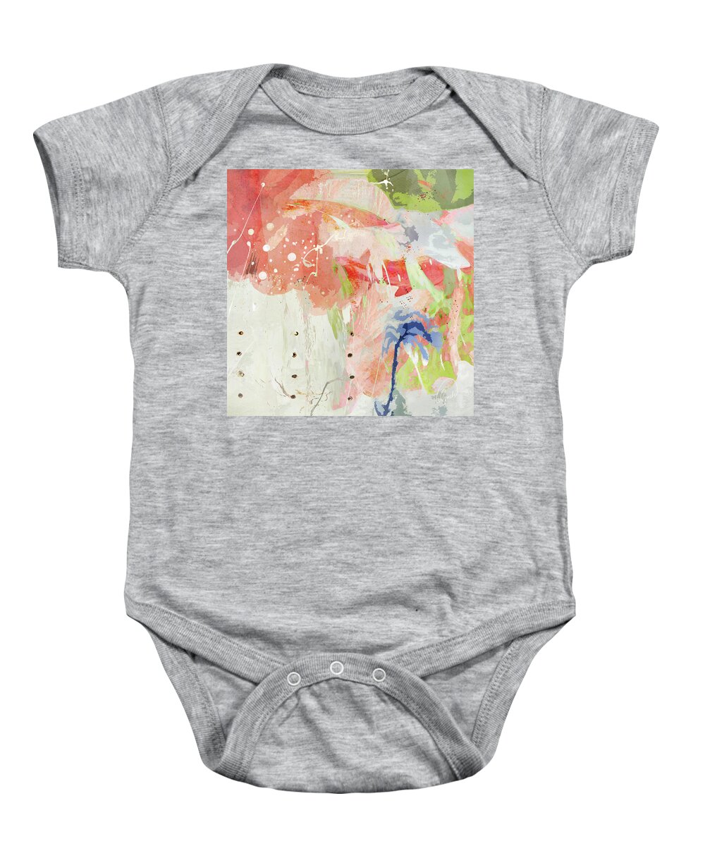 Abstract Baby Onesie featuring the photograph Dutch Treat by Karen Lynch