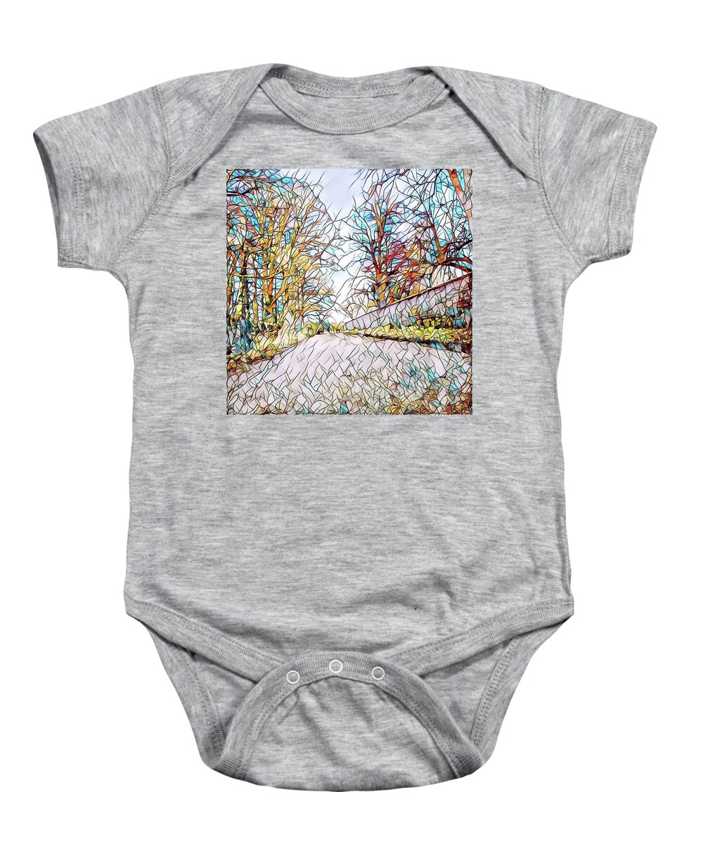 Edit This April 2021 Baby Onesie featuring the photograph Edit This April 2021 Twa2 by Tatiana Travelways