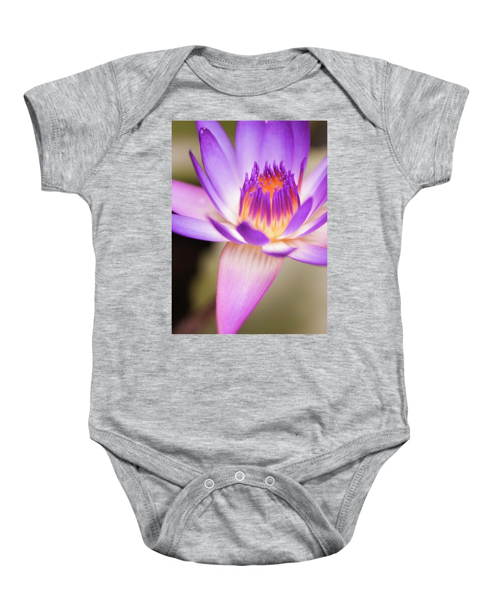 Floral Baby Onesie featuring the photograph Effervescence by Usha Peddamatham