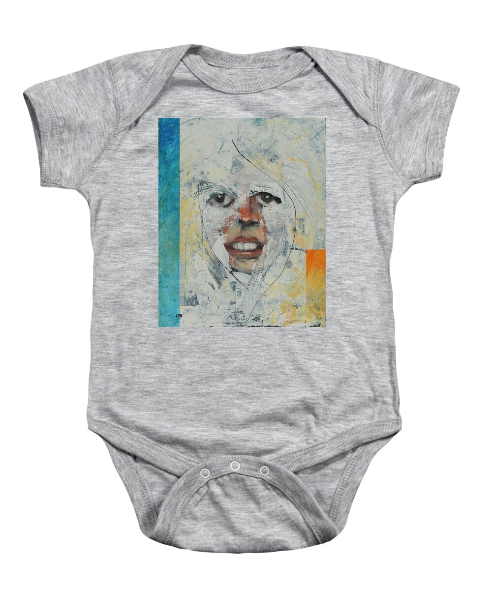 Woman Baby Onesie featuring the painting Emergence by Tim Nyberg