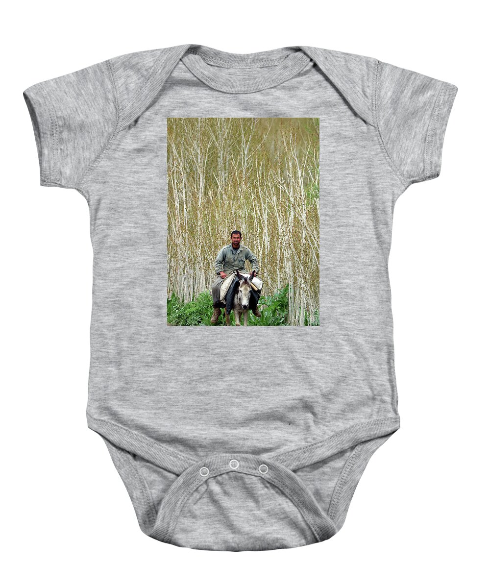  Baby Onesie featuring the photograph Afghanistan 304 by Eric Pengelly