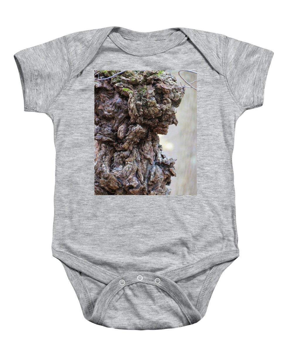 Tree Baby Onesie featuring the photograph Faces by Azthet Photography
