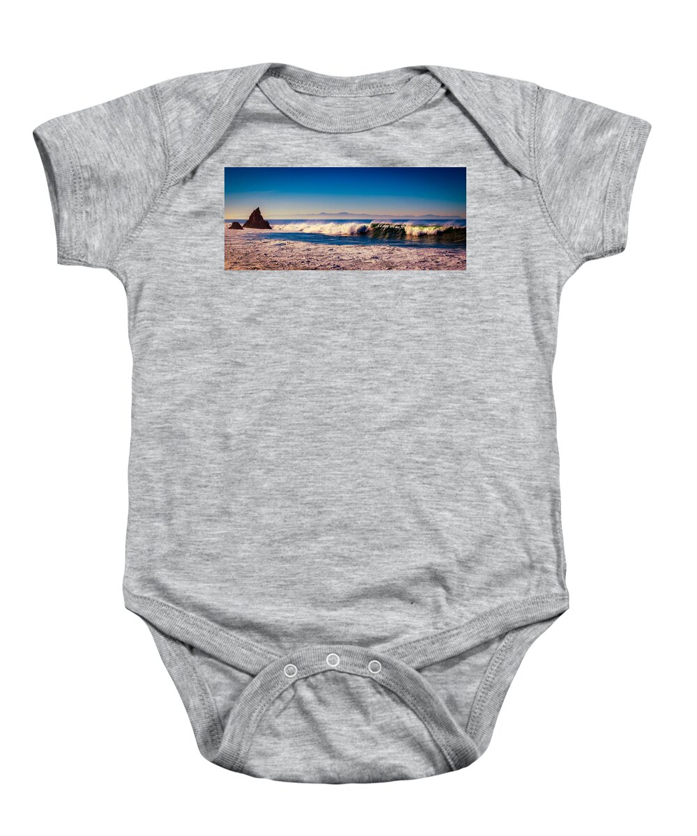 Bluffs Baby Onesie featuring the photograph Fazed Bluff by Mike-Hope by Mike-Hope