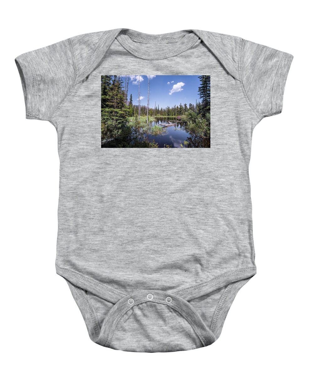 Montana Baby Onesie featuring the photograph Glacier national park #3 by Alberto Zanoni