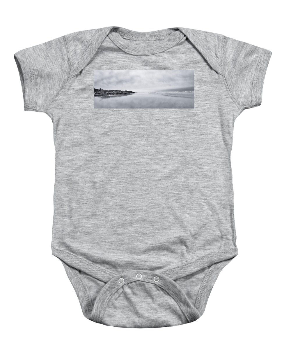 Landscape Baby Onesie featuring the photograph Green Point Panorama by Allan Van Gasbeck