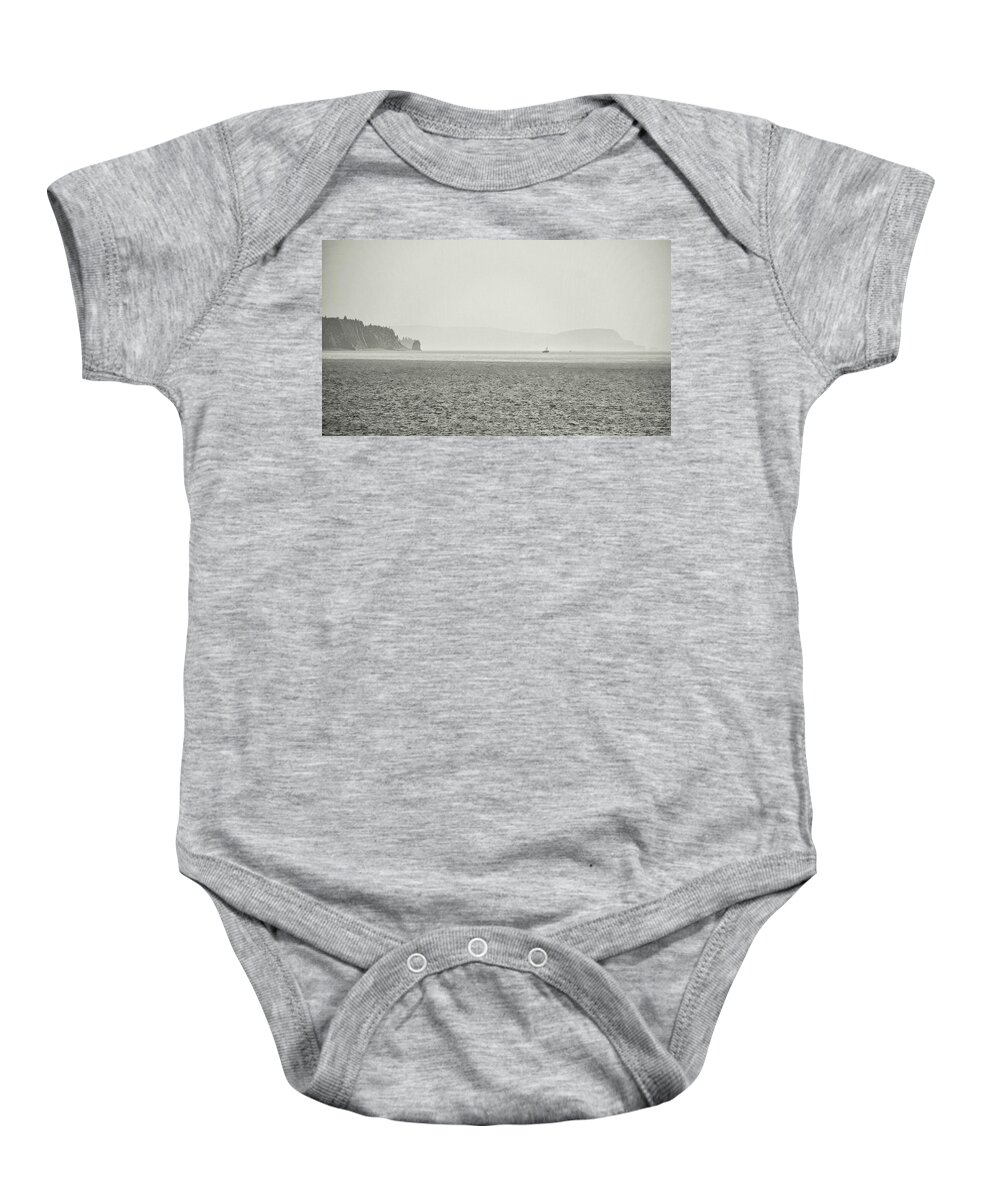 Sea Baby Onesie featuring the photograph Heading Out by Alan Norsworthy