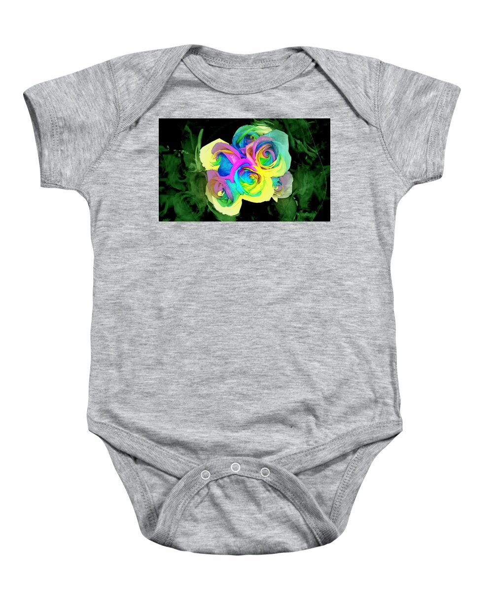 Flower Baby Onesie featuring the photograph Humble Prowess by Andy Rhodes