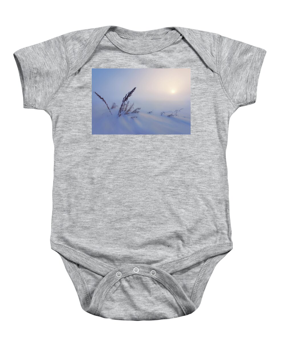 Winter Baby Onesie featuring the photograph If Dreams Were Reality by Dan Jurak