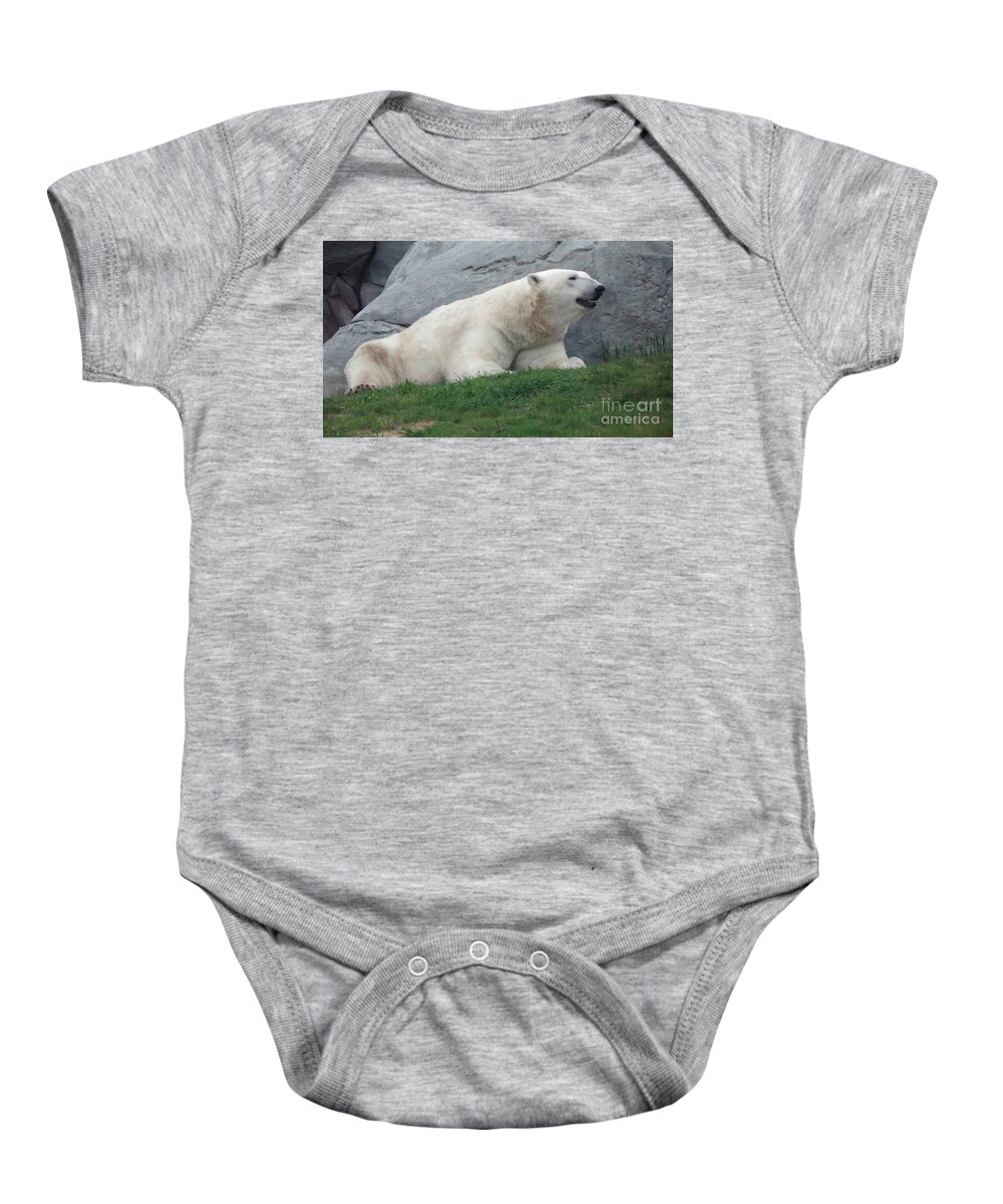 Wildlife Baby Onesie featuring the photograph Keen Sense by Mary Mikawoz