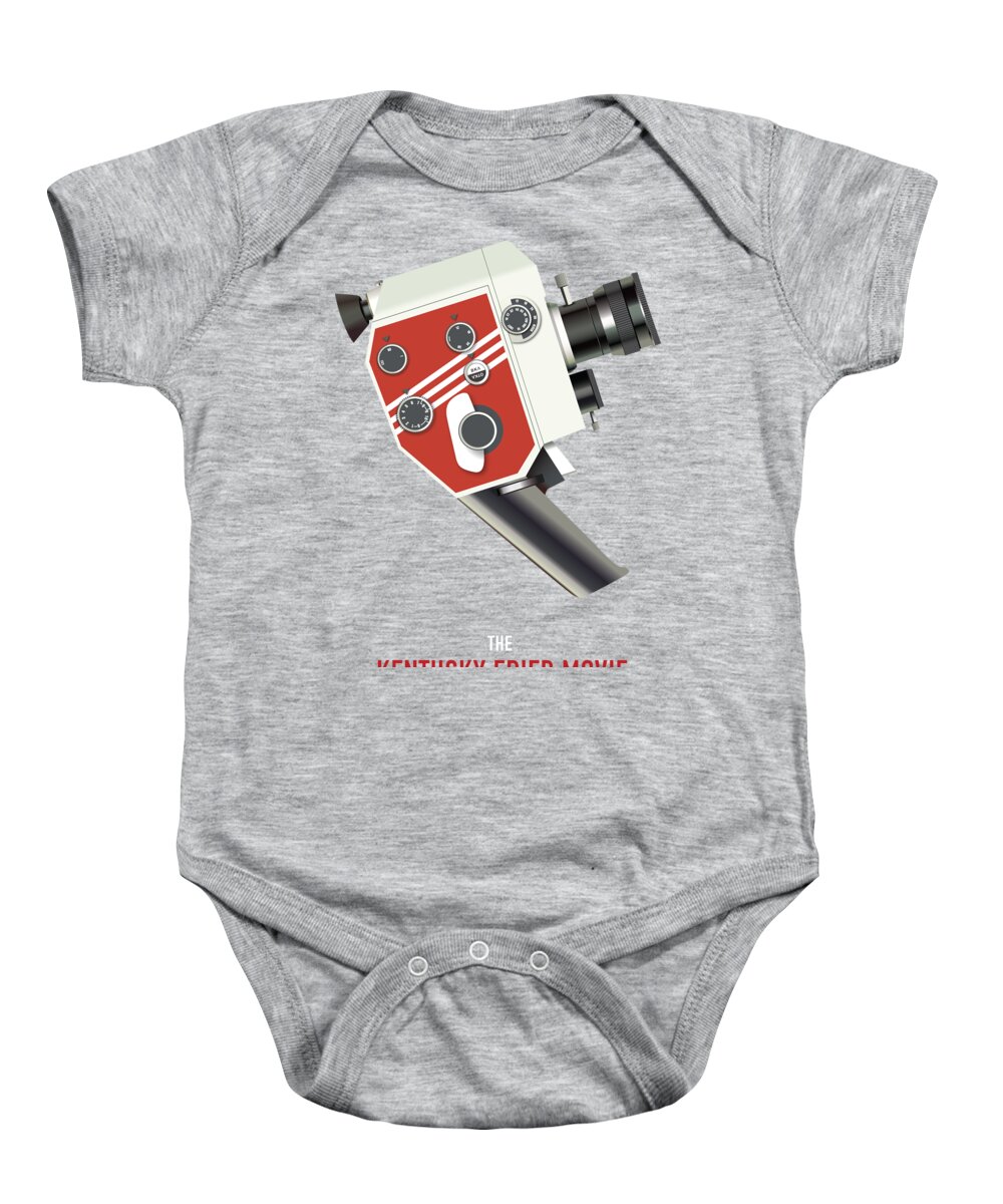 Kentucky Fried Movie Baby Onesie featuring the digital art Kentucky Fried Movie - Alternative Movie Poster by Movie Poster Boy
