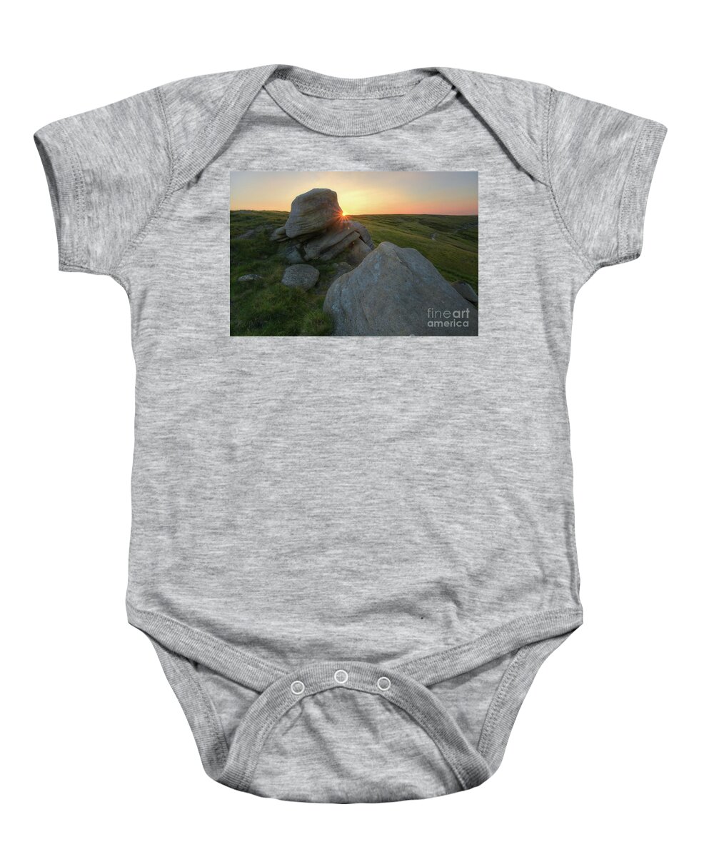 Sunrise Baby Onesie featuring the photograph Kinder Scout 5.0 by Yhun Suarez