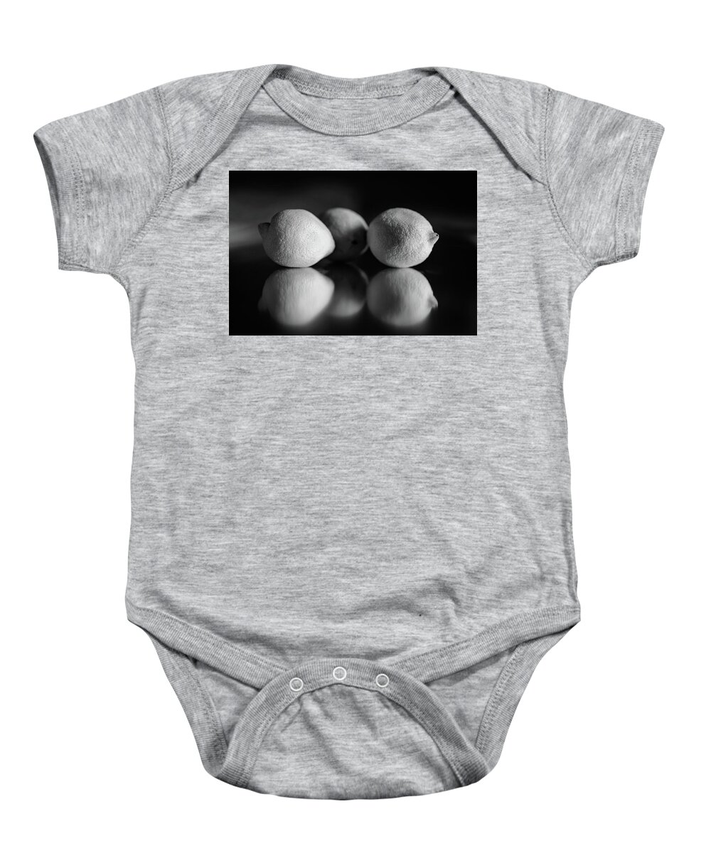 Lemons Baby Onesie featuring the photograph Lemons by Gavin Lewis