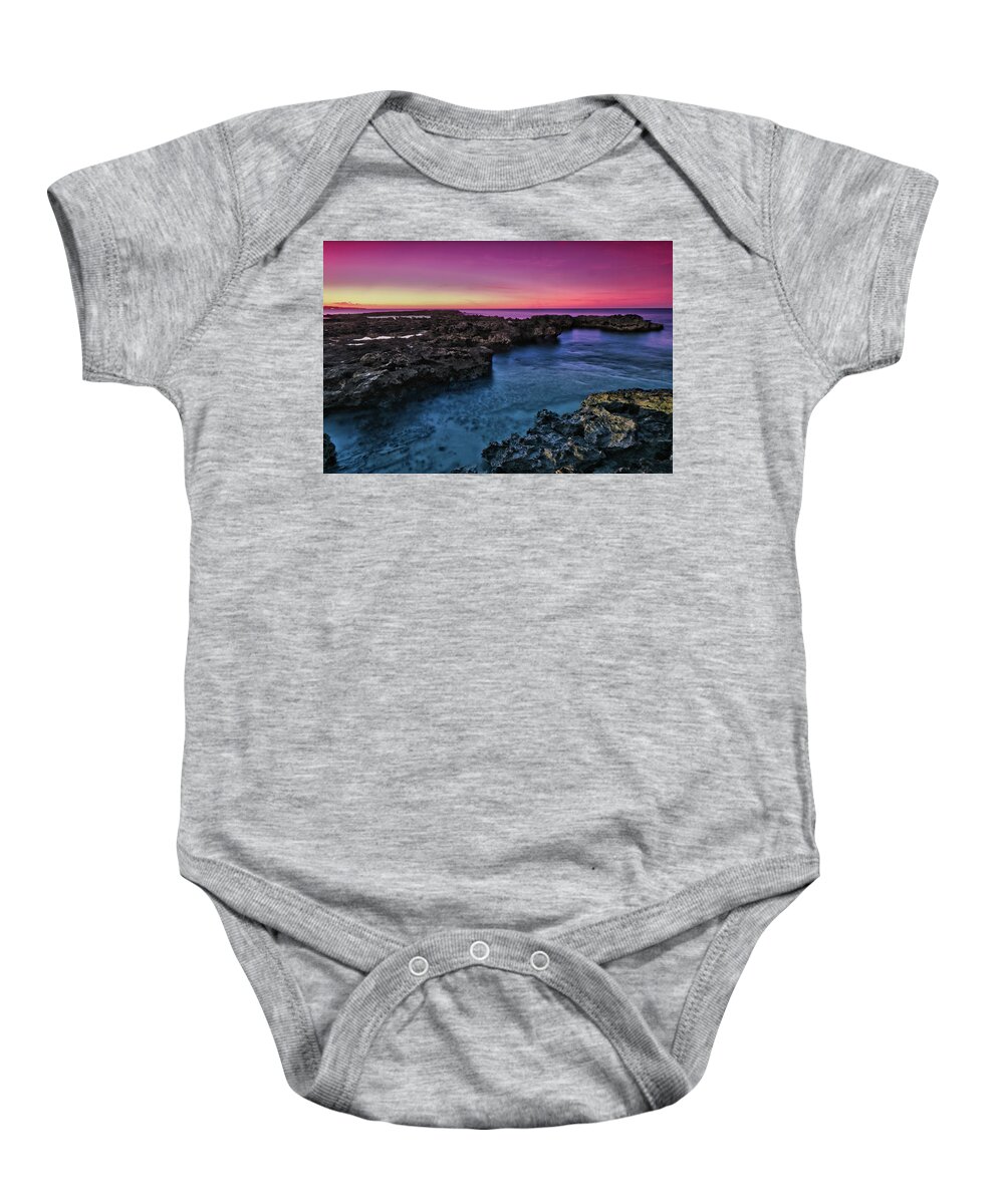 Sunset Baby Onesie featuring the photograph Light Fall by Montez Kerr