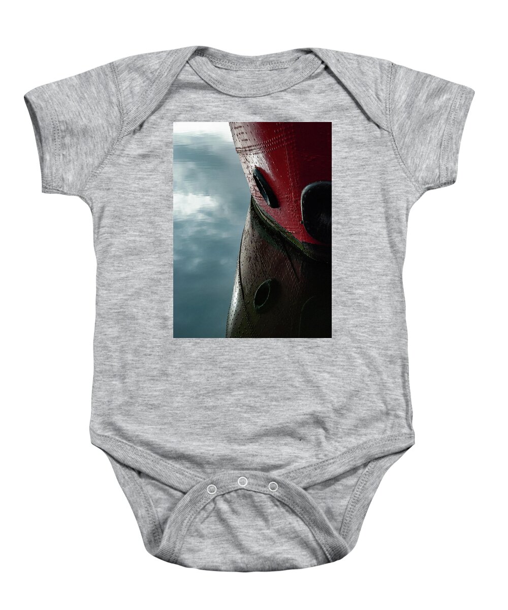 Boat Baby Onesie featuring the photograph Lightship by Gavin Lewis