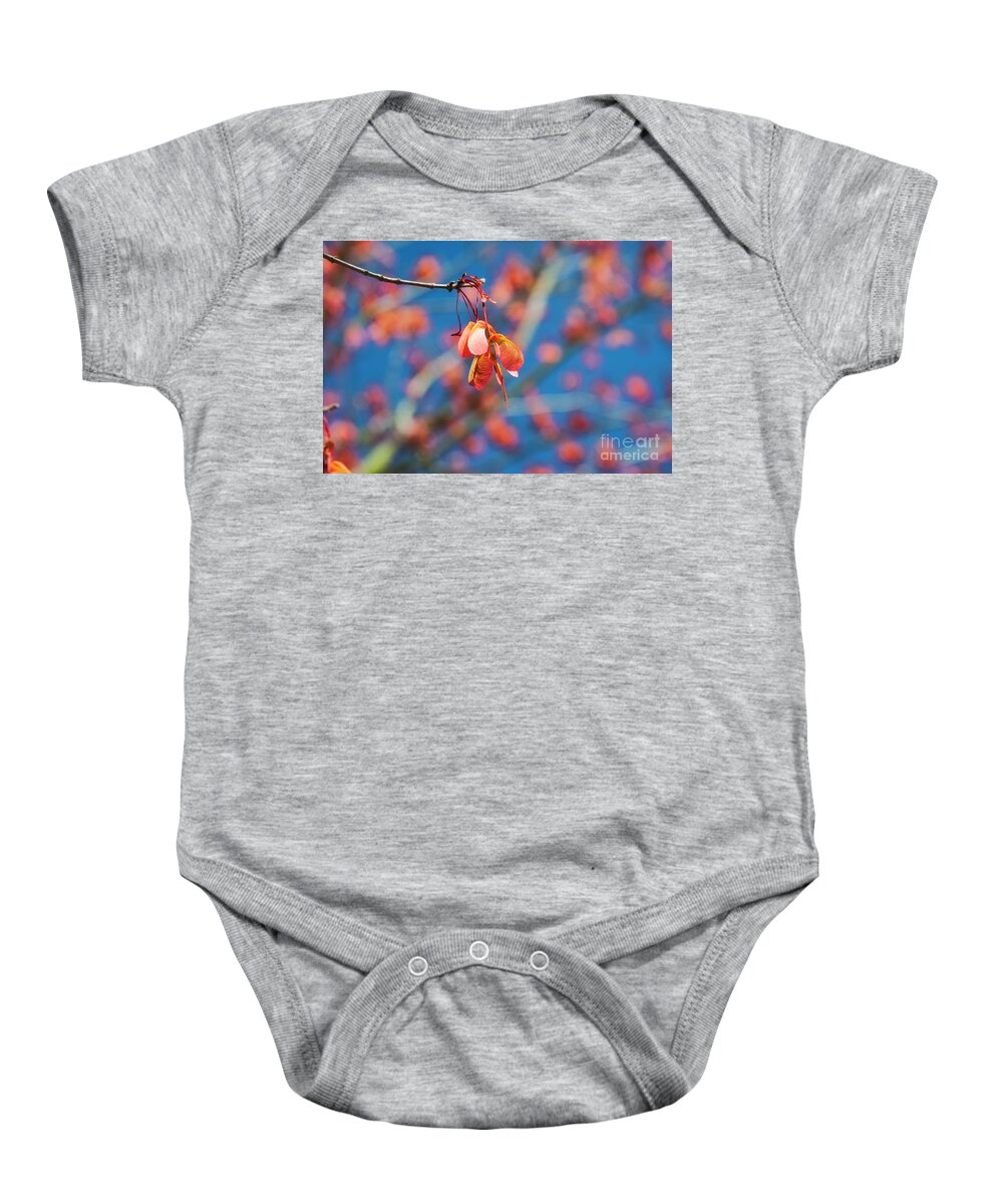 Tree Baby Onesie featuring the photograph Little Blossom by Andrea Smith