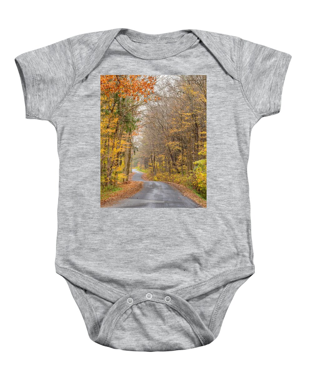 Landscape Baby Onesie featuring the photograph Markham Hollow Road by Rod Best