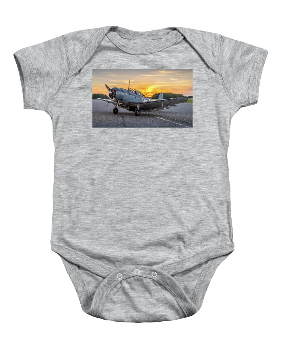  Baby Onesie featuring the photograph Mike 4 by David Hart