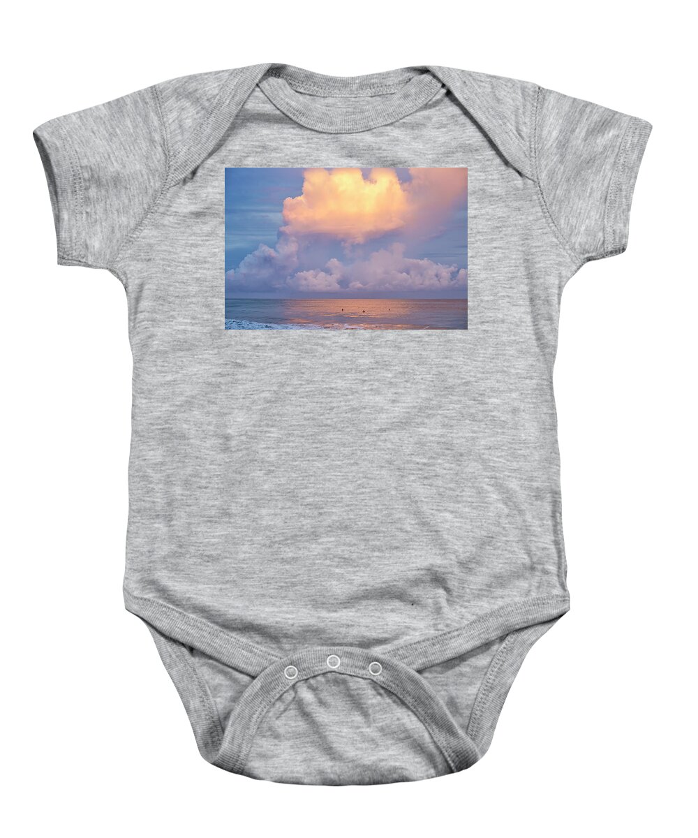 Surfing Baby Onesie featuring the photograph Morning Splendor by Nik West